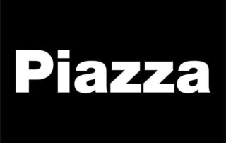 logo piazza negro